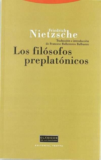 LOS FILÓSOFOS PREPLATÓNICOS
