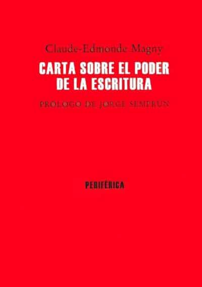 CARTA SOBRE EL PODER DE LA ESCRITURA