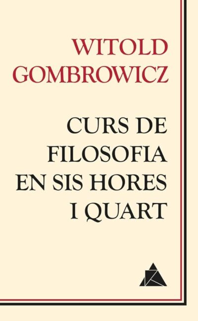 CURS DE FILOSOFIA EN SIS HORES I QUART (CAT)