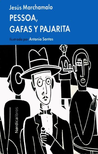 Pessoa, gafas y pajarita